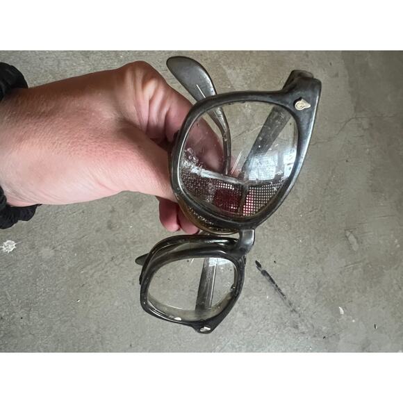 Vintage Glasses Frames, Welding, Protective, mid Century, Welding, main image 11